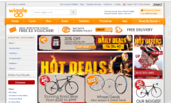 Wiggle tri-sports and bike shop